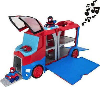 Playset-Rei-Toys-SP060100-SPIDEY-Base-mobile-luci-e-suoni-con-2-veicol