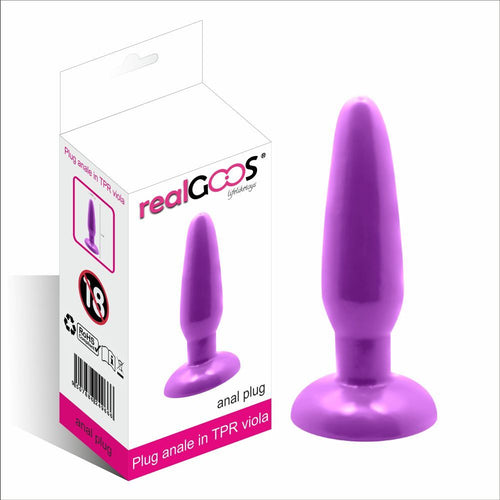 Plug Anale 13cm Realgoos® Stimolatore Anale Plug In Morbido TPR Viola 135 x 35 mm Impermeabile Salute e cura della persona/Erotismo e contraccezione/Sex toys/Sex toys anali/Plug anali Kondorama - Martinsicuro, Commerciovirtuoso.it