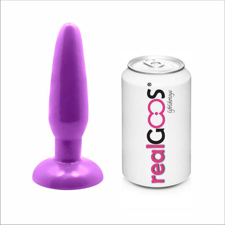 Plug Anale 13cm Realgoos® Stimolatore Anale Plug In Morbido TPR Viola 135 x 35 mm Impermeabile Salute e cura della persona/Erotismo e contraccezione/Sex toys/Sex toys anali/Plug anali Kondorama - Martinsicuro, Commerciovirtuoso.it