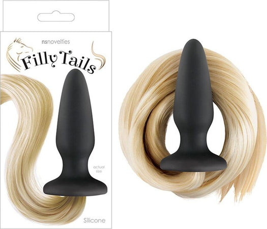 Plug Anale Con Coda Cavallo Bionda Filly Tails Palomino Plug Anale In Silicone Nero Con Coda Di Cavallo Salute e cura della persona/Erotismo e contraccezione/Sex toys/Sex toys anali/Plug anali Kondorama - Martinsicuro, Commerciovirtuoso.it