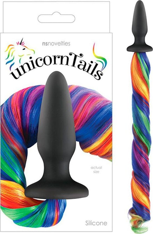 Plug Anale Con Coda Unicorno Arcobaleno Ponyplug Unicorn Tails Rainbow Coda Di Unicorno Salute e cura della persona/Erotismo e contraccezione/Sex toys/Sex toys anali/Plug anali Kondorama - Martinsicuro, Commerciovirtuoso.it