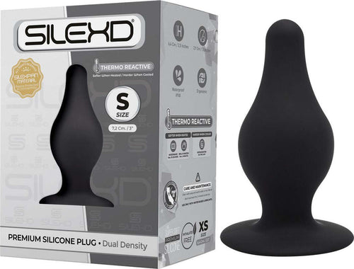 Plug Dong Anale Anal Plug Anale Stimolatore Taglia S Black Silicone Nero 7,2 cm Salute e cura della persona/Erotismo e contraccezione/Sex toys/Sex toys anali/Plug anali Kondorama - Martinsicuro, Commerciovirtuoso.it