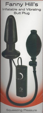 Plug Gonfiabile Anale Vibrante con Telecomando Vibratore Plug con Pompetta Fanny Hill's Salute e cura della persona/Erotismo e contraccezione/Sex toys/Vibratori/Vibratori anali e per perineo Kondorama - Martinsicuro, Commerciovirtuoso.it