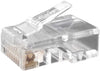PLUG MODULARI RJ45 BLISTER CONFEZIONE DA 10 PZ Accessori Telefonia