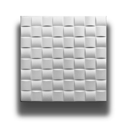 10 o 20mq (40 oppure 80 pezzi) di pannello decorativo 3D a soffitto in EPS isolante 50x50cm PLUTON