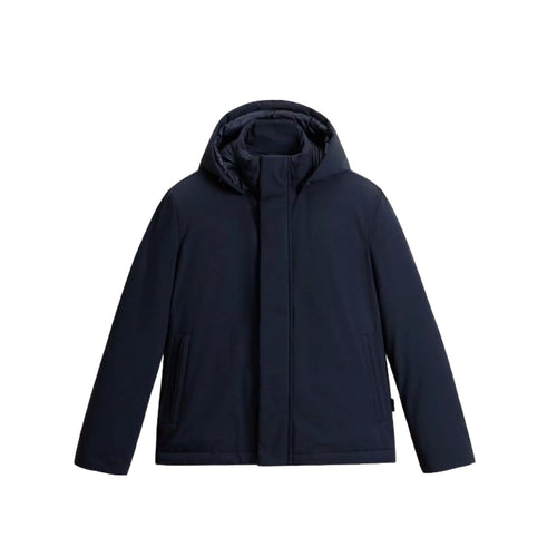 Woolrich giacche uomo woolrich - stretch jacket - blu da uomo
