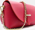 Pochette in Pelle Layers Donna Borsa a Spalla Con Manico in Catena E Patta Moda/Donna/Borse/Borse a spalla Leclaf - Napoli, Commerciovirtuoso.it