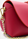 Pochette in Pelle Layers Donna Borsa a Spalla Con Manico in Catena E Patta Moda/Donna/Borse/Borse a spalla Leclaf - Napoli, Commerciovirtuoso.it
