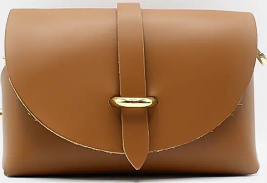 Pochette in Pelle Layers Donna Borsa a Spalla Con Manico in Catena E Patta Moda/Donna/Borse/Borse a spalla Leclaf - Napoli, Commerciovirtuoso.it