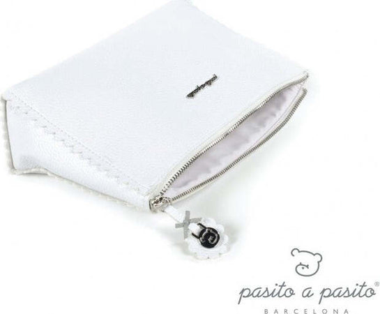 Pochette Pasito Biscuit Bianco Moda/Valigie borse e accessori da viaggio/Accessori/Accessori da viaggio/Beauty Case da viaggio La Casa Del Bebè - Napoli, Commerciovirtuoso.it
