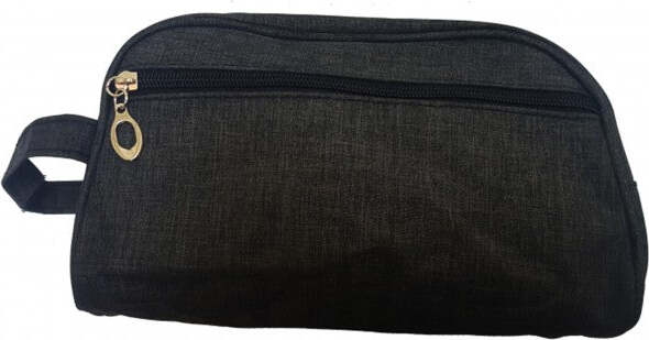 Pochette Uomo Nero Gancio Tessuto Borsello Beauty Case Borsa Vintage Documenti Moda/Uomo/Borse/Borse a mano Trade Shop italia - Napoli, Commerciovirtuoso.it