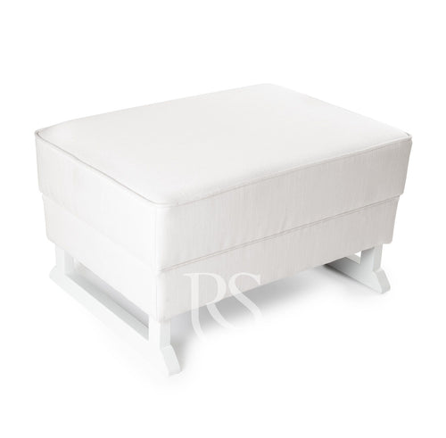 Poggiapiedi Rocking Seat Bliss Footstool Snow White/White Legs