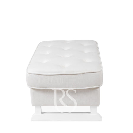 Poggiapiedi Rocking Seat Royal Footstool Snow White/White Legs