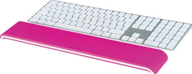 Poggiapolsi Ergo Wow per tastiera - bianco-fucsia - Leitz Elettronica/Informatica/Accessori/Tastiere Mouse e periferiche di input/Accessori per tastiere e Mouse/Tappetini per il Mouse Eurocartuccia - Pavullo, Commerciovirtuoso.it