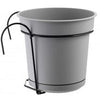 Vaso con Supporto in metallo per balcone Hydral per fiori e piante