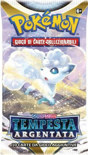 Pokemon - Bustina singola da 10 carte Spada E Scudo Tempesta Argentata Giochi e giocattoli/Giocattoli da collezione/Carte collezionabili adhesivi e accessori/Carte collezionabili singole Cartoleria Deja Vu - Crotone, Commerciovirtuoso.it