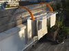 Stendibiancheria POLAR 100 da balcone stendino in acciaio antiruggine per balcone con braccia regolabili 10 metri