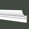 100ml di CORNICE A SOFFITTO con predisposizione LED 40x70x2000mm in POLIMERI - Polistrutturato - Eternal Parquet
