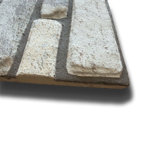 CAPPOTTO esterno - interno isolante in STYROFOAM 3D spess.2cm (100x50cm) con resine e malta Pietre levigate