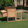 Pollaio-da-Giardino-Gabbie-per-Galline-da-Esterno-con-Zona-di-Corsa-e-Nido-in-Legno-190×81×103cm-JK5663-1481JK5