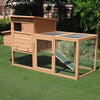 Pollaio-da-Giardino-Gabbie-per-Galline-da-Esterno-con-Zona-di-Corsa-e-Nido-in-Legno-190×81×103cm-JK5663-1481JK5