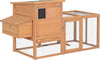 Pollaio-da-Giardino-Gabbie-per-Galline-da-Esterno-con-Zona-di-Corsa-e-Nido-in-Legno-190×81×103cm-JK5663-1481JK5