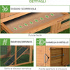 Pollaio-da-Giardino-Gabbie-per-Galline-da-Esterno-con-Zona-di-Corsa-e-Nido-in-Legno-190×81×103cm-JK5663-1481JK5