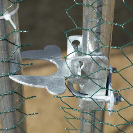 Pollaio-per-Galline-da-Esterno-in-Metallo-con-Copertura-in-Tessuto-Oxford,-600x303.5x195-cm,-Argento-LK4D51-139V08SRLK4
