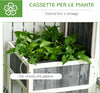 Pollaio-Prefabbricato-in-Legno-con-Area-Aperta,-Casetta-e-Nido,-161.5x62.5x115cm,-Grigio-MJ4D51-361V00GYMJ4
