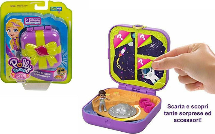 Polly-PocKet-Cofanetto-Viaggio-nello-Spazio-Mattel