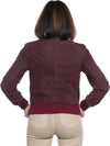 Polo---Bomber-Donna-Bordeaux-in-vera-pelle-camoscio