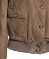 Polo-Bis---Bomber-Donna-Miele-in-vera-pelle-camoscio