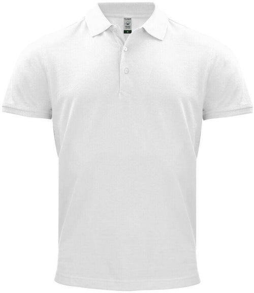 Polo Classic Organico Bianco Polo Uomo Manica Corta Ecosostenibile