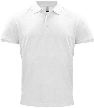 Polo Classic Organico Bianco Polo Uomo Manica Corta Ecosostenibile