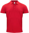 Polo Classic Organico Rosso Polo Uomo Manica Corta Ecosostenibile