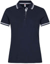 Polo Clique Astoria Blu Polo Donna con Profili