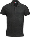 Polo Clique Classic Lincoln Antracite Melange Polo Cotone 200 Grammi