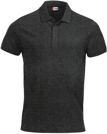 Polo Clique Classic Lincoln Antracite Melange Polo Cotone 200 Grammi
