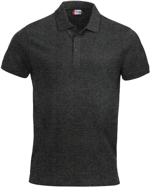 Polo Clique Classic Lincoln Antracite Melange Polo Cotone 200 Grammi