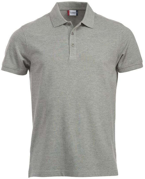 Polo Clique Classic Lincoln Grigio Melange Polo Cotone 200 Grammi