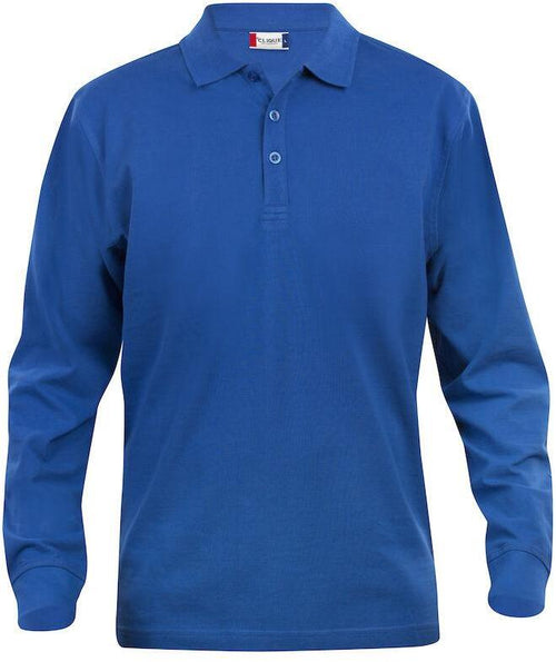 Polo Clique Classic Lincoln Manica Lunga Royal 200 Grammi