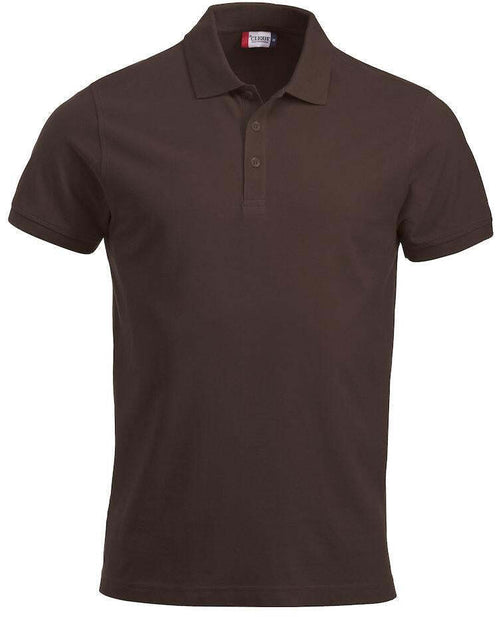 Polo Clique Classic Lincoln Marrone Polo Cotone 200 Grammi