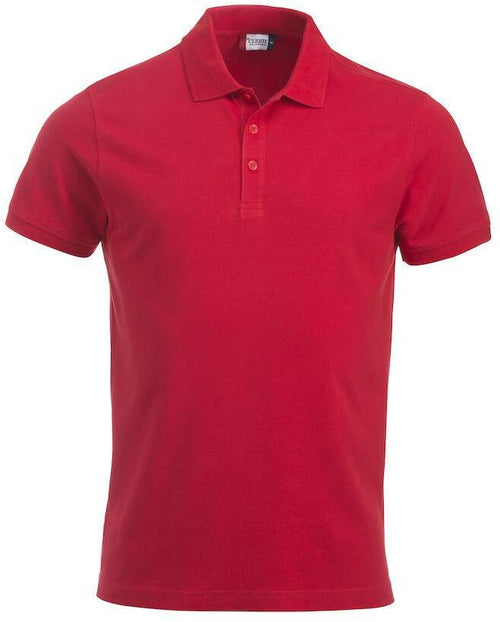 Polo Clique Classic Lincoln Rosso Taglie Forti Polo Cotone 200 Grammi