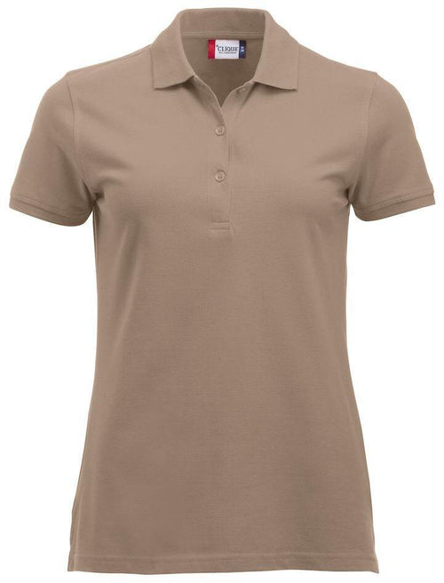 Polo Clique Classic Marion Donna Caffelatte Polo Cotone 200 Grammi