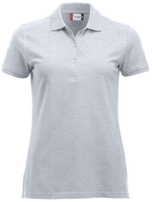 Polo Clique Classic Marion Donna Cenere Polo Cotone 200 Grammi