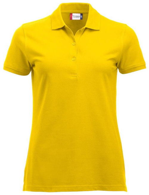 Polo Clique Classic Marion Donna Giallo Polo Cotone 200 Grammi
