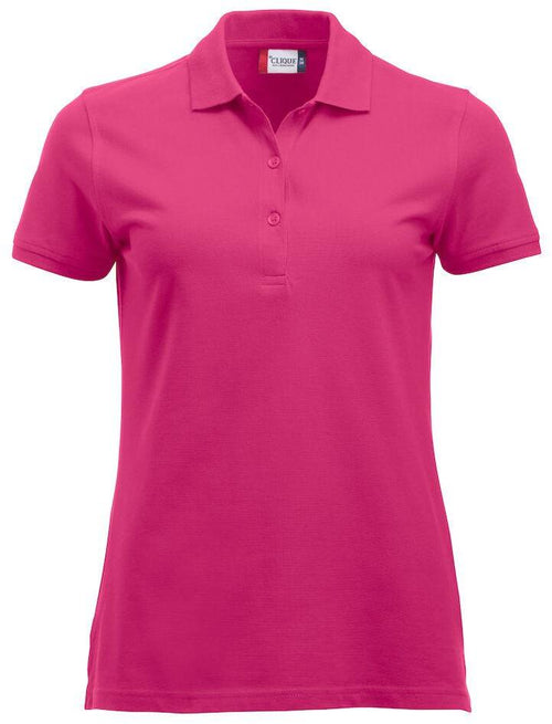 Polo Clique Classic Marion Donna Lampone Polo Cotone 200 Grammi