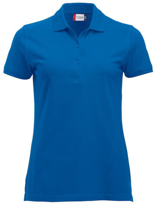 Polo Clique Classic Marion Donna Royal Polo Cotone 200 Grammi