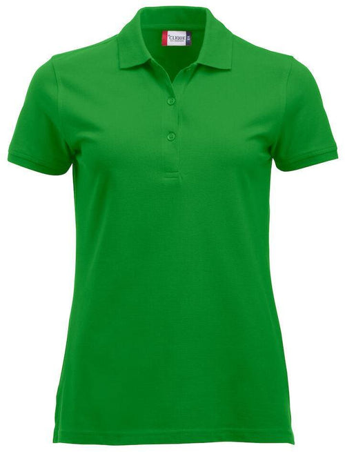 Polo Clique Classic Marion Donna Verde Acido Polo Cotone 200 Grammi