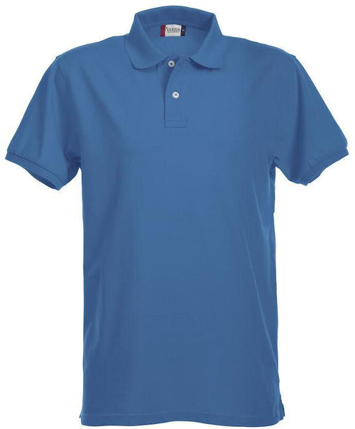 Polo Clique Premium Elasticizzata Royal 215 Grammi
